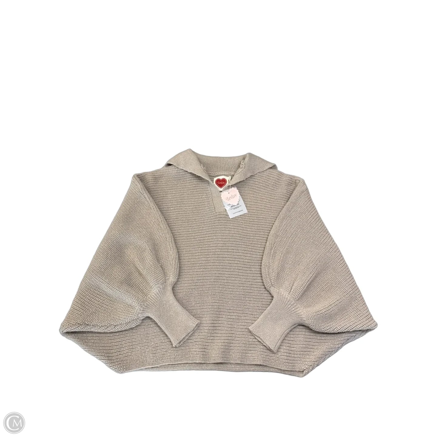 Sweater By Clothes Mentor In Brown, Size: M