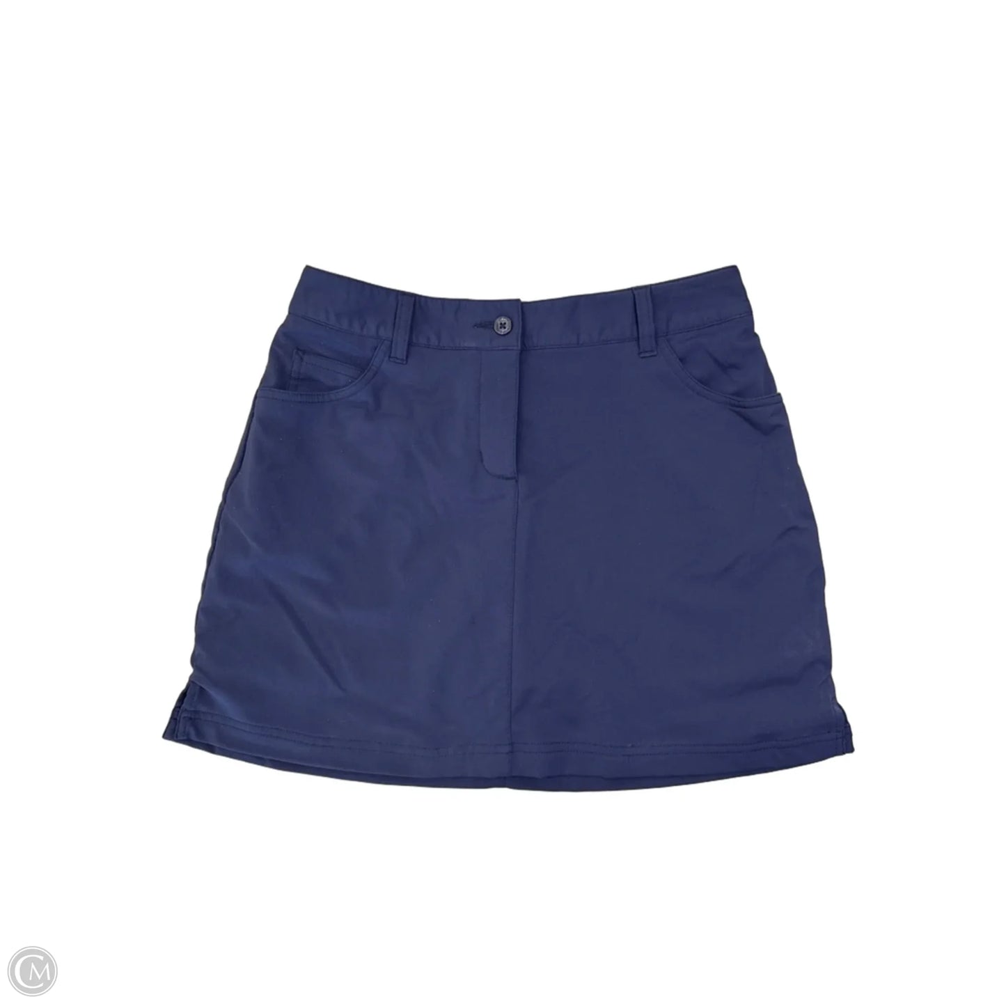 Athletic Skirt By Slazenger In Navy, Size: Xs