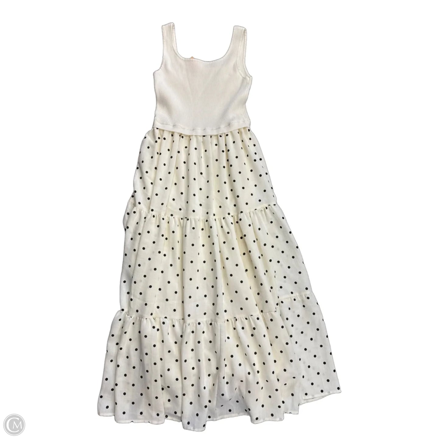 Dress Casual Maxi By Clothes Mentor In Polkadot Pattern, Size: S