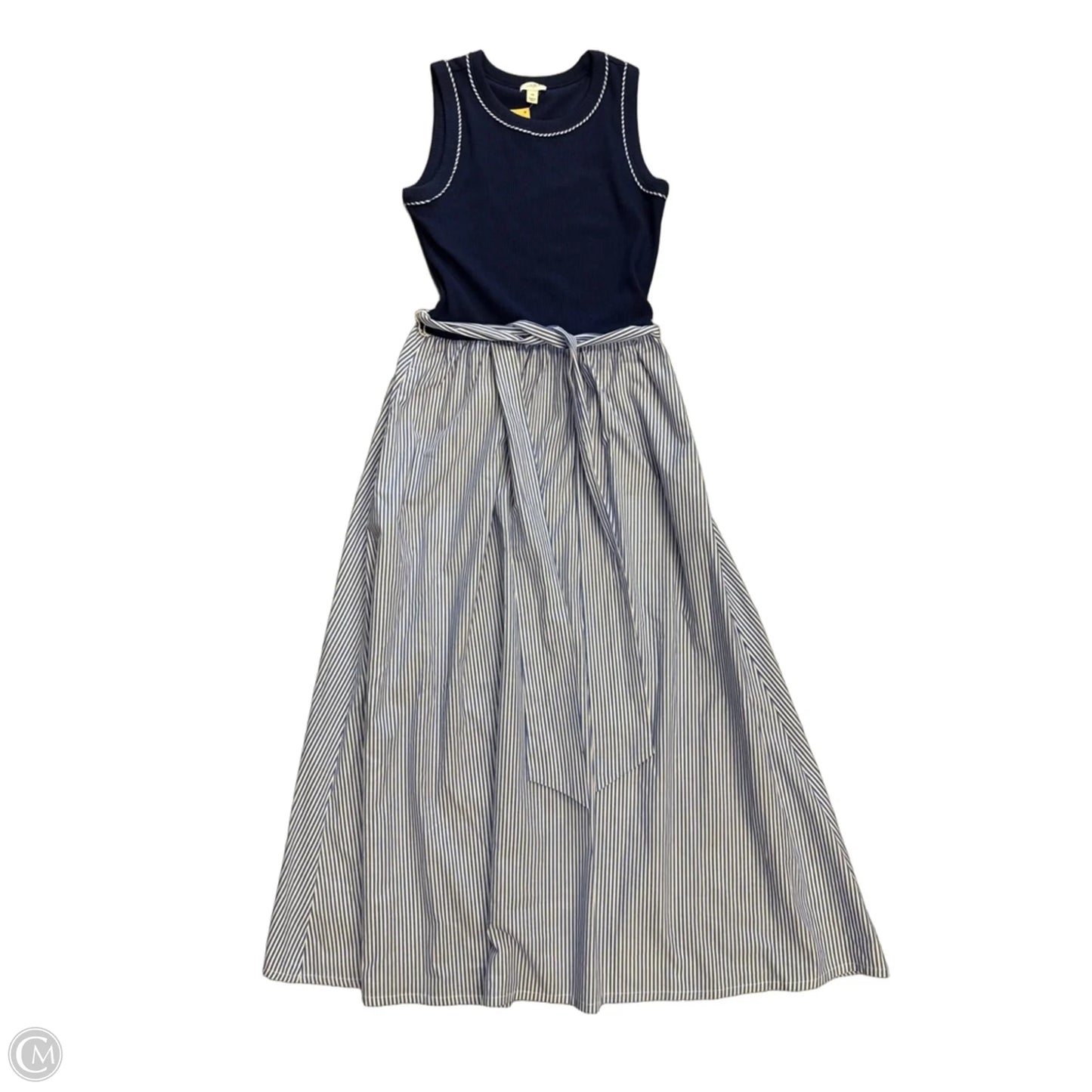 Dress Casual Midi By J. Crew In Striped Pattern, Size: Xs