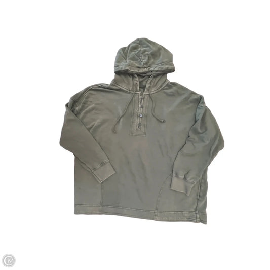 Sweatshirt Hoodie By Aerie In Green, Size: M