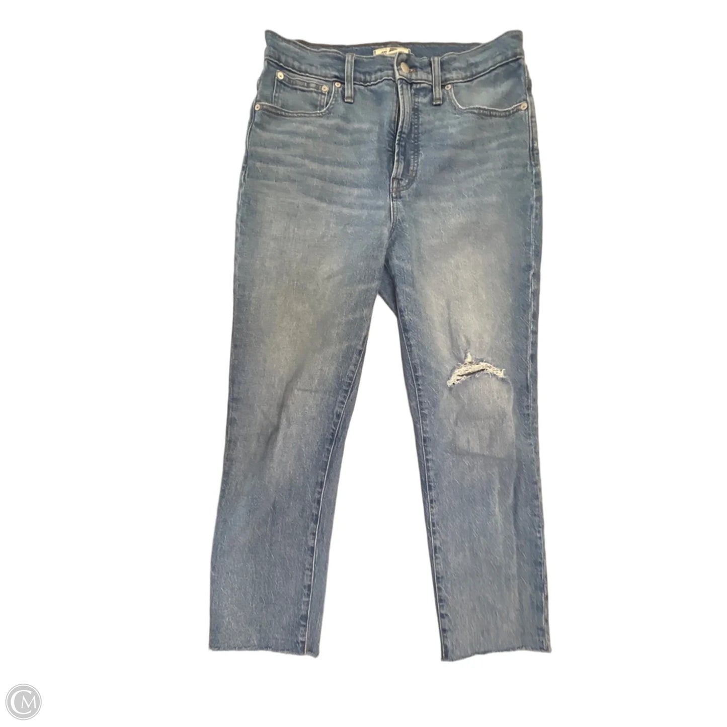 Jeans Boyfriend By Madewell In Blue Denim, Size: 10