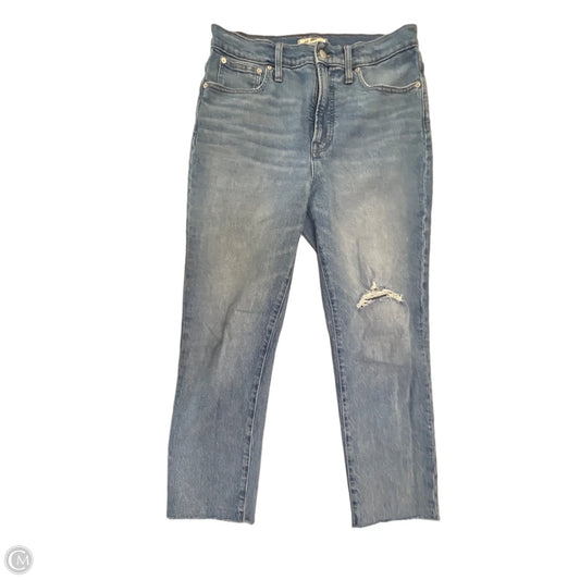 Jeans Boyfriend By Madewell In Blue Denim, Size: 10