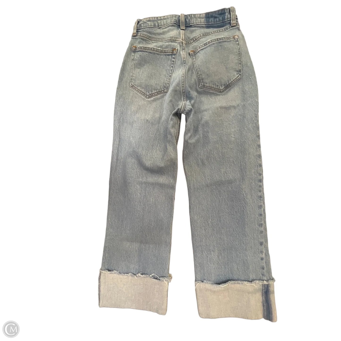 Jeans Boyfriend By Abercrombie And Fitch In Blue Denim, Size: 0