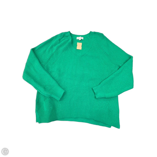 Sweater By Marled In Green, Size: Xs