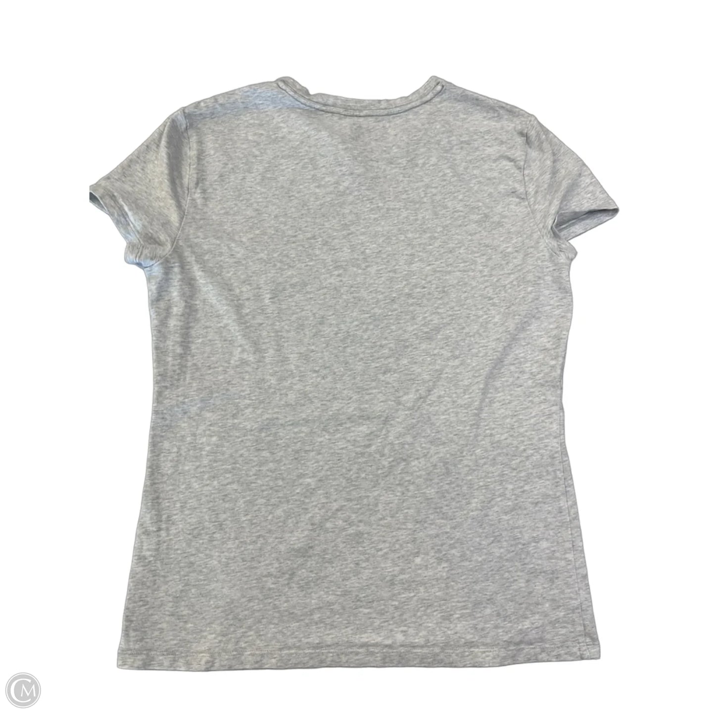 Top Short Sleeve Basic By Abercrombie And Fitch In Grey, Size: L