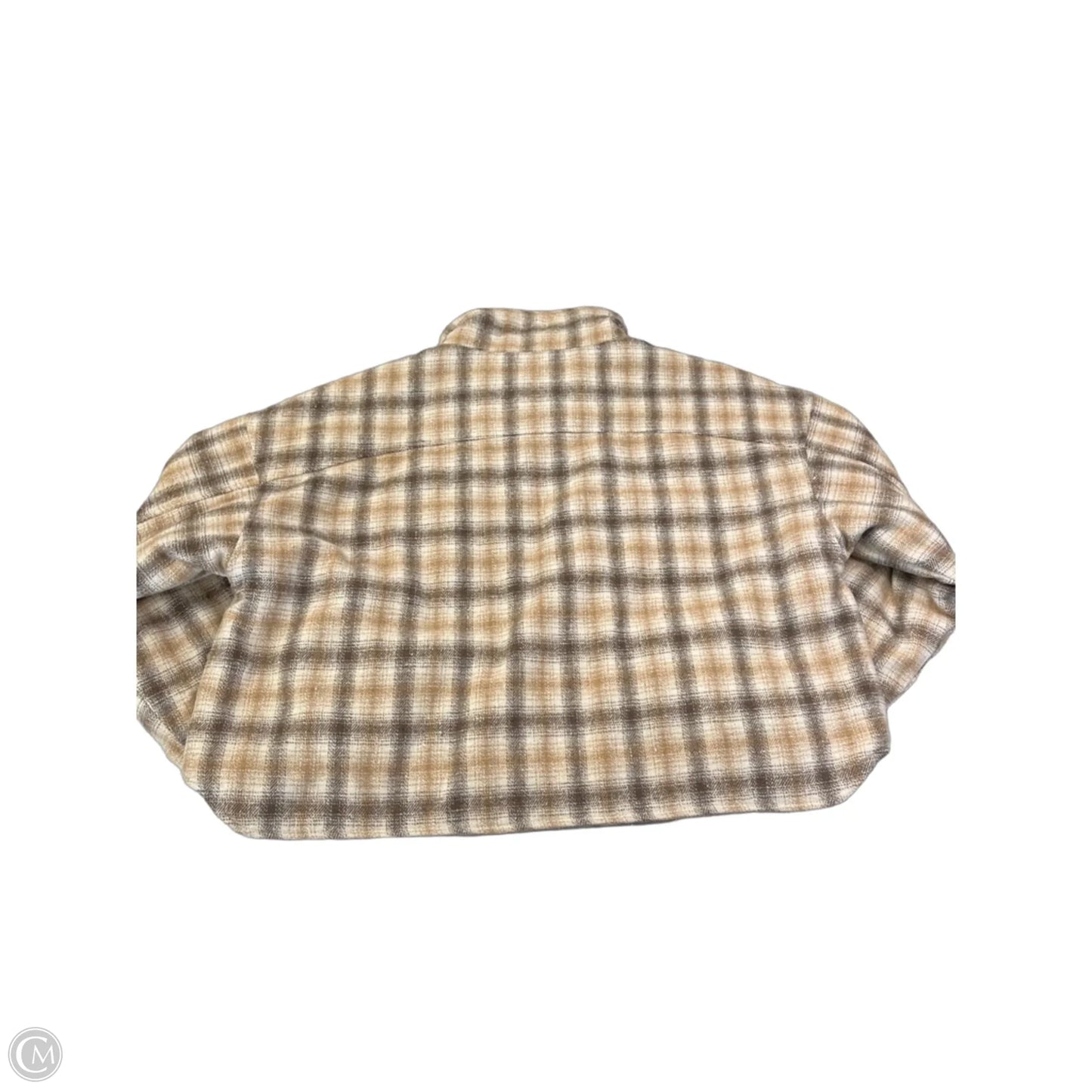 Jacket Other By Miss Love In Plaid Pattern, Size: L