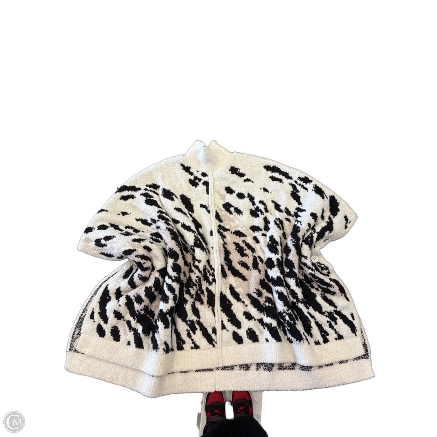 Poncho By Barefoot Dreams In Animal Print, Size: Osfm