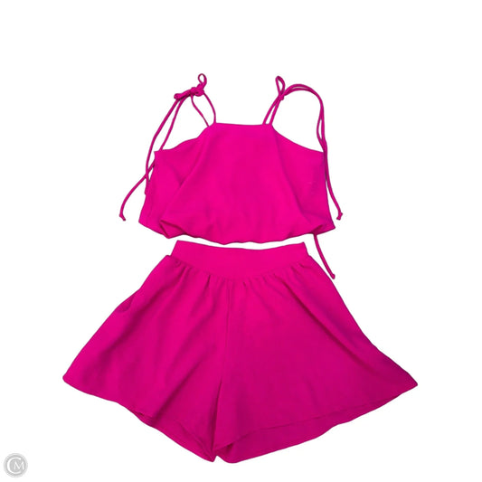 Shorts Set By Vici In Purple, Size: Xs