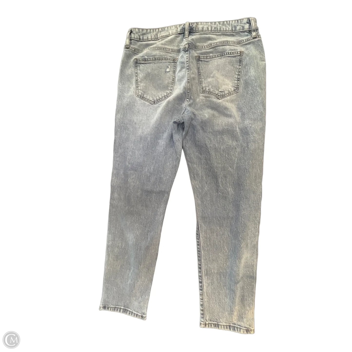 Jeans Straight By Eunina In Blue Denim, Size: 14