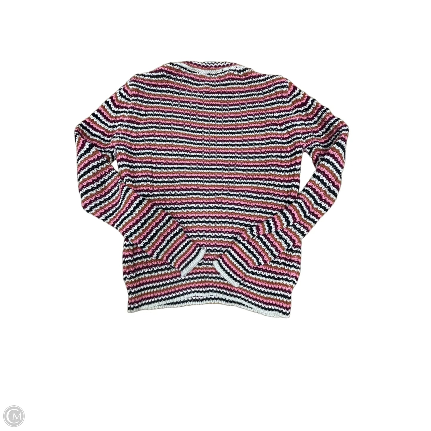 Sweater By John + Jenn In Striped Pattern, Size: S