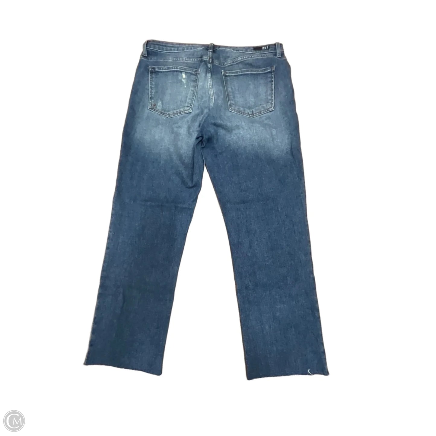 Jeans Boyfriend By Kut In Blue Denim, Size: 14