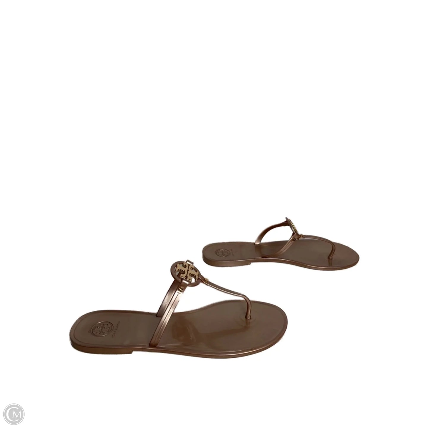 Sandals Designer By Tory Burch In Gold, Size: 11