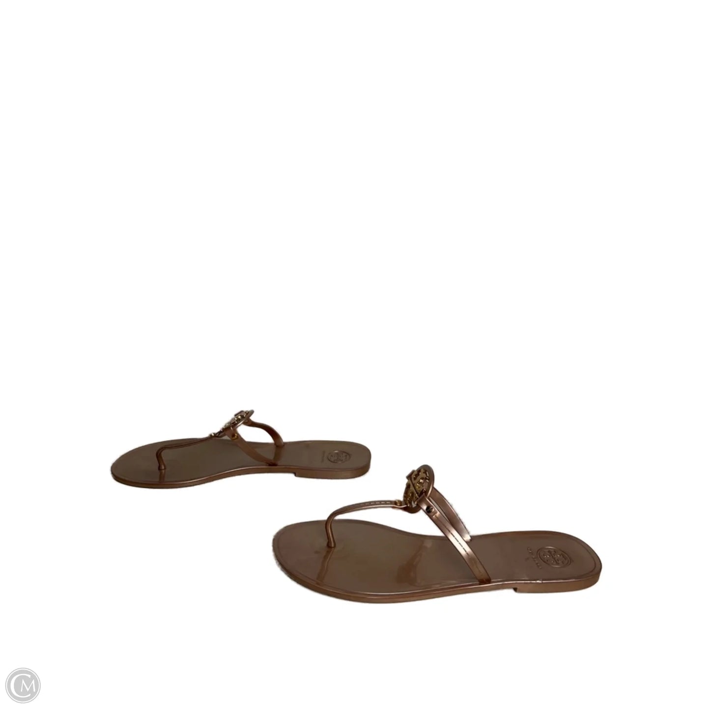 Sandals Designer By Tory Burch In Gold, Size: 11
