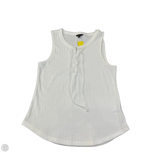 Tank Top Designer By Frye In White, Size: M
