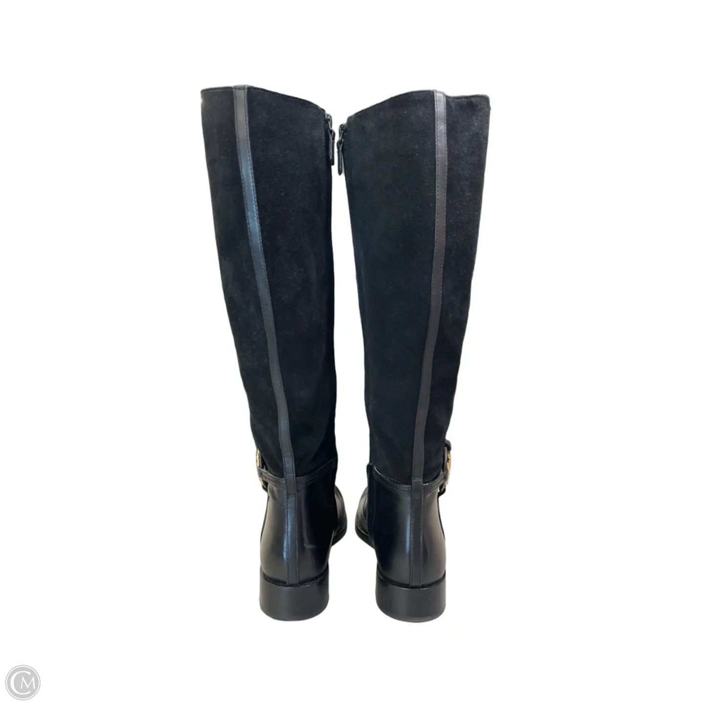 Boots Designer By Tory Burch In Black, Size: 10.5