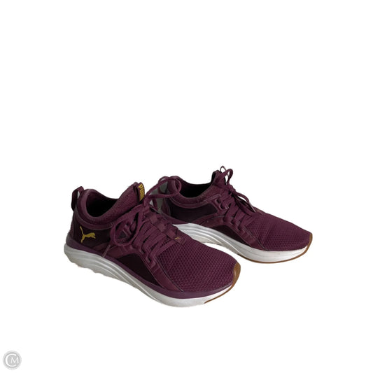 Shoes Athletic By Puma In Purple, Size: 9