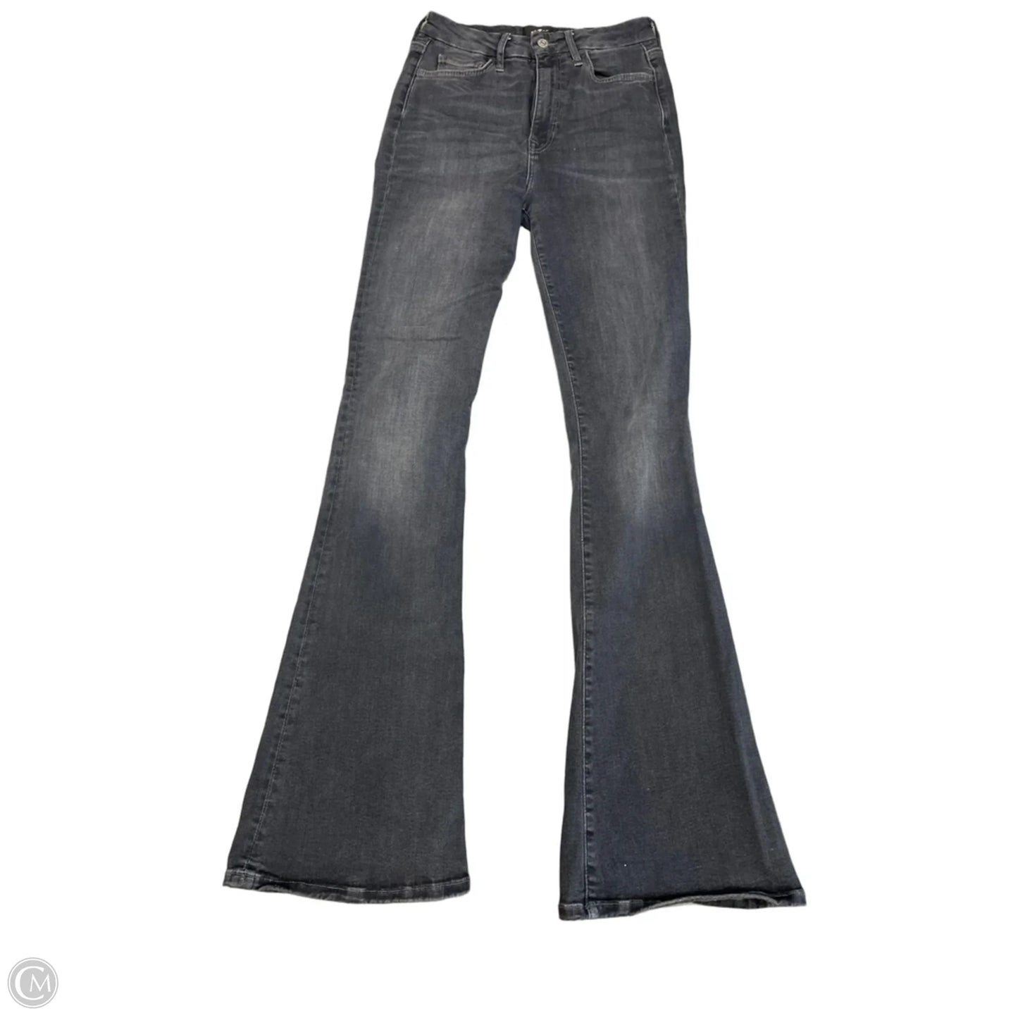 Jeans Boot Cut By 7 For All Mankind In Grey Denim, Size: 6