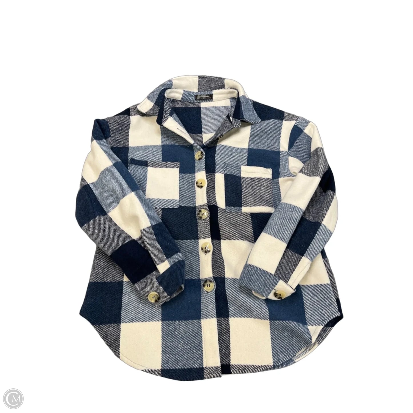 Jacket Other By Prettygarden In Plaid Pattern, Size: M