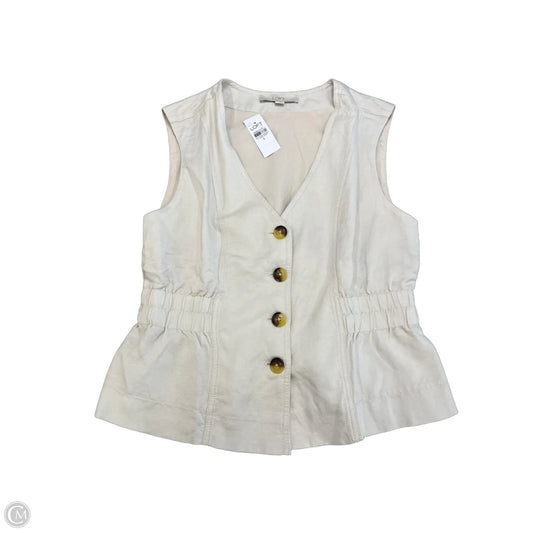 Vest Other By Loft In Cream, Size: S