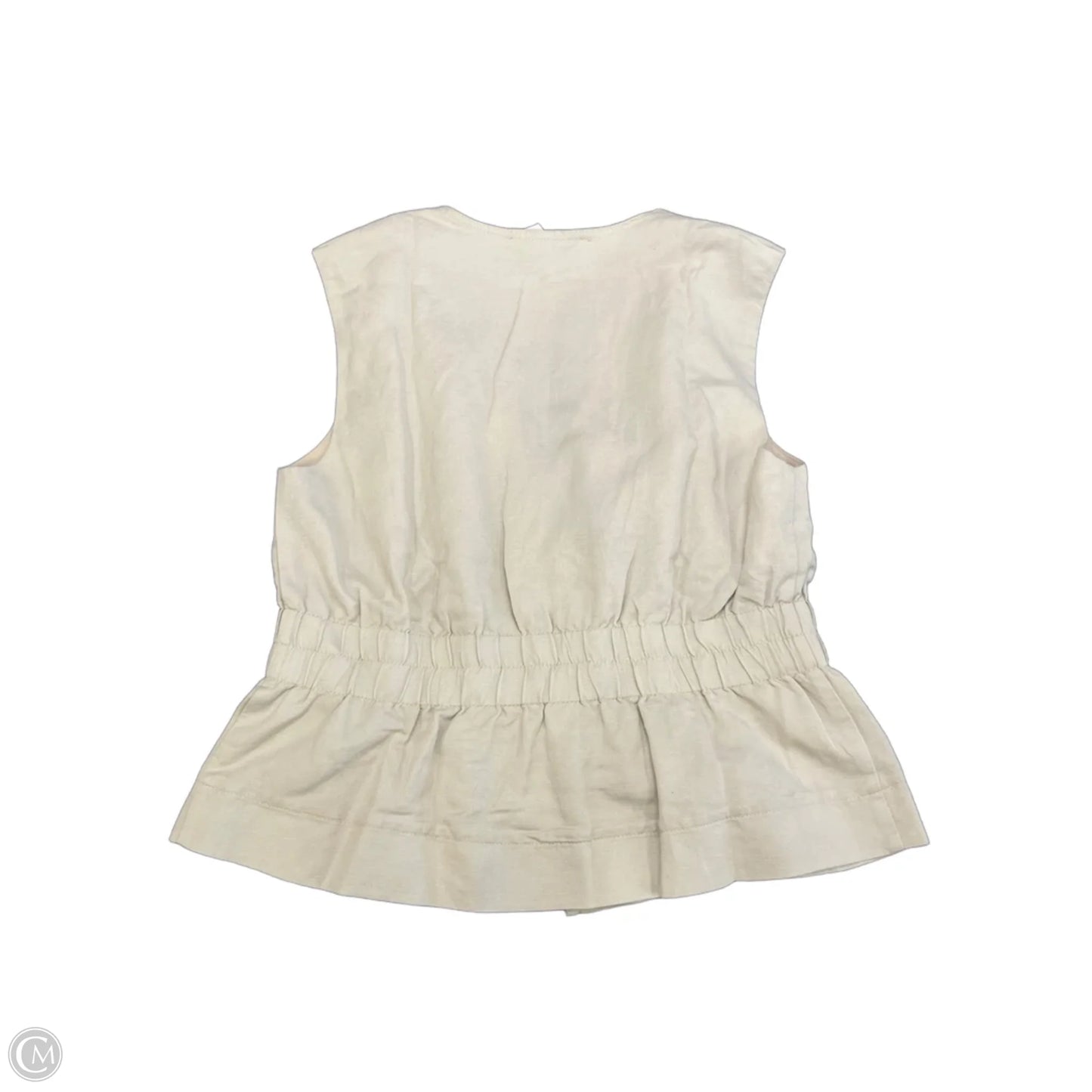 Vest Other By Loft In Cream, Size: S