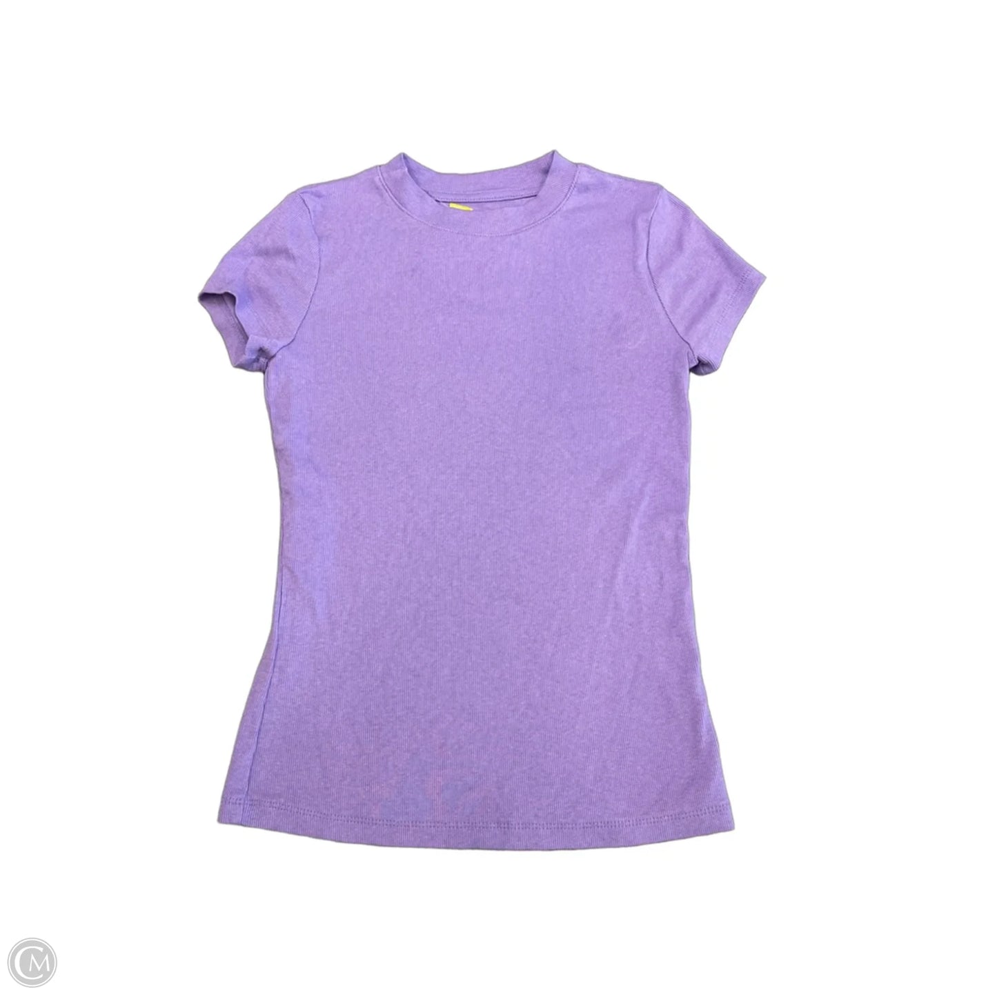 Top Short Sleeve Basic By A New Day In Purple, Size: S