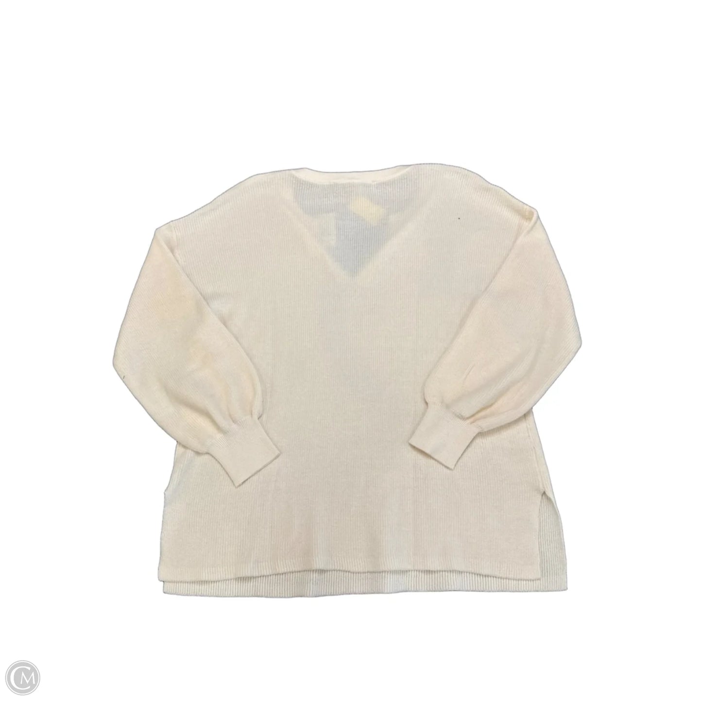 Top Sleeveless By Loft In Cream, Size: S