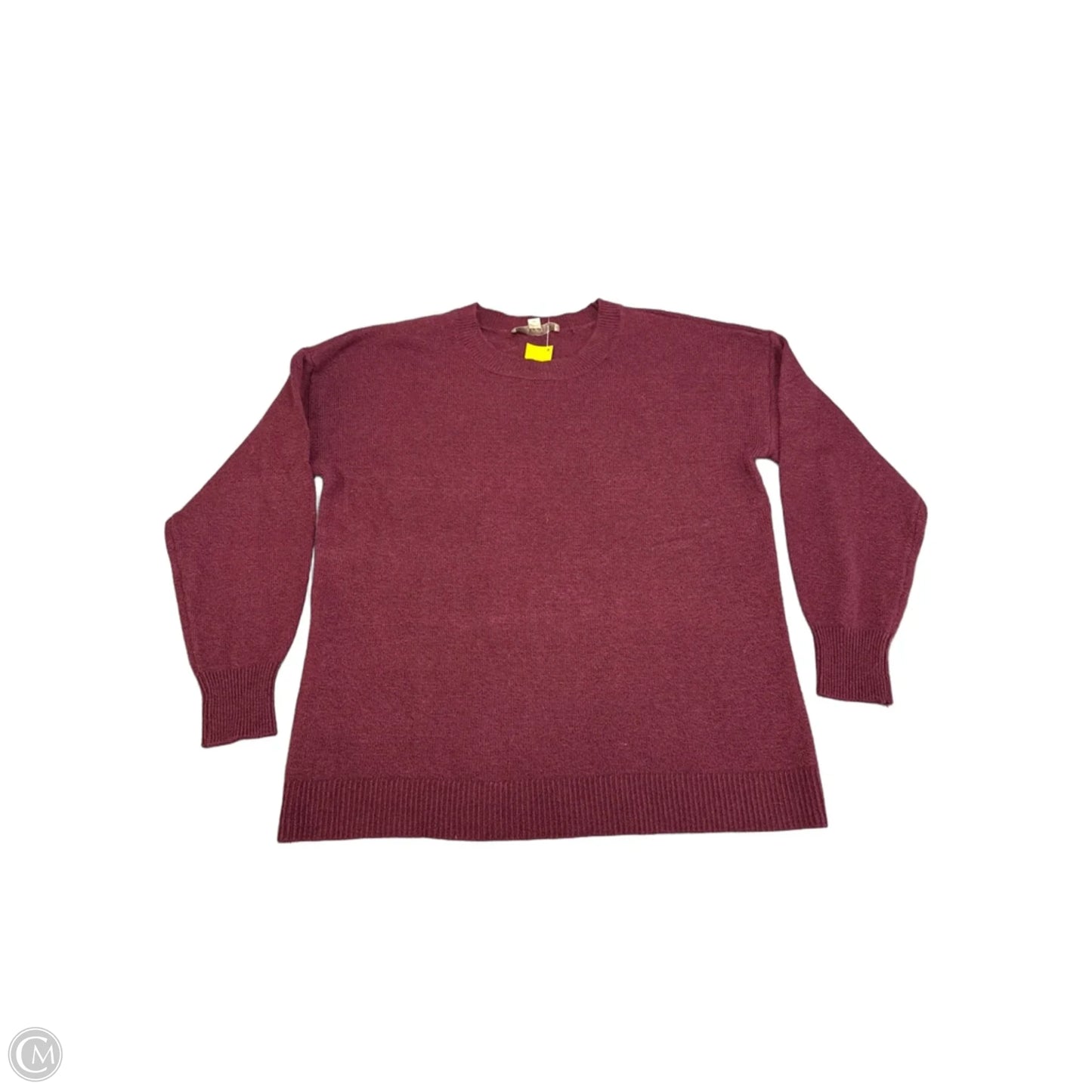 Sweater By Loft In Maroon, Size: M