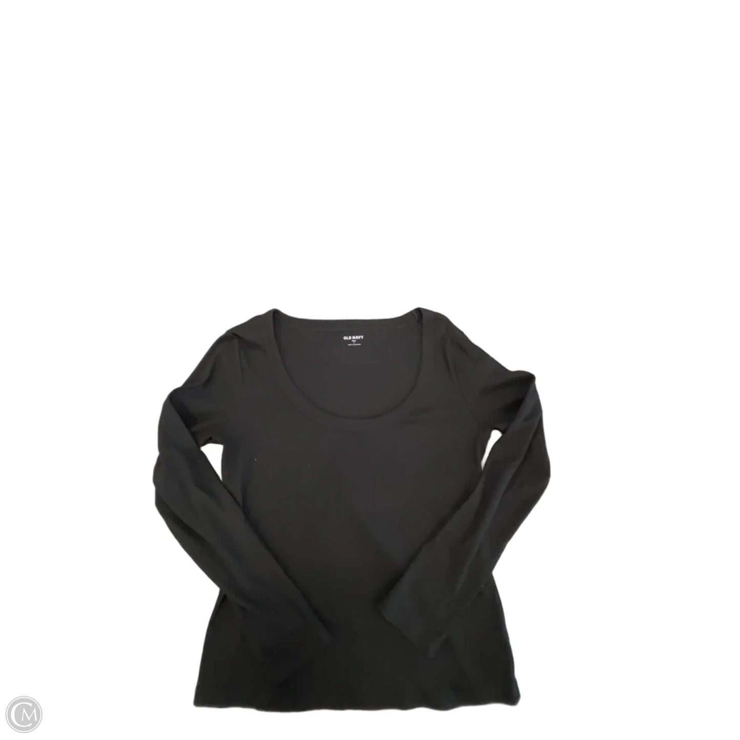 Top Long Sleeve By Old Navy In Black, Size: L