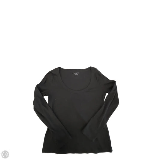 Top Long Sleeve By Old Navy In Black, Size: L