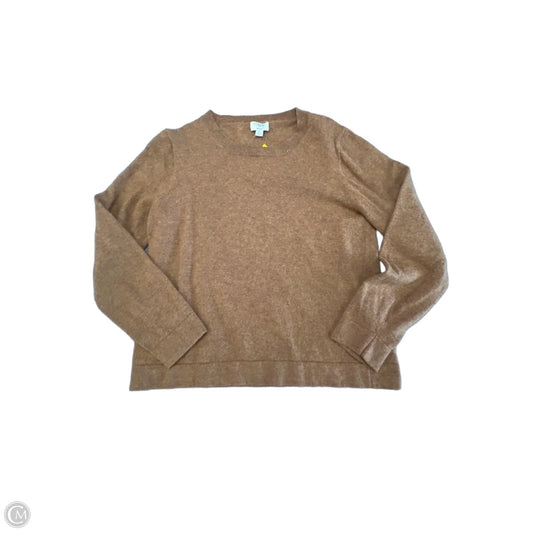Top Long Sleeve By J. Crew In Brown, Size: Xl