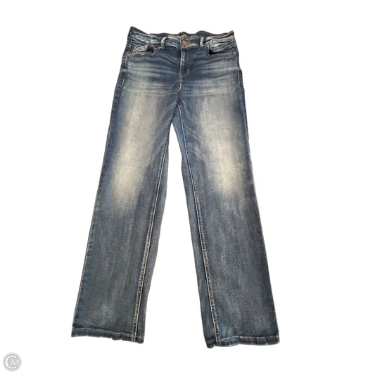 Jeans Straight By Maurices In Blue Denim, Size: 16