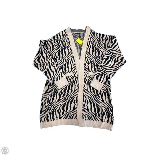 Cardigan By Fate In Zebra Print, Size: M