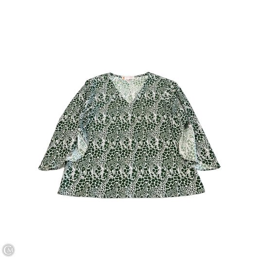 Top 3/4 Sleeve By Jude Connally In Grey, Size: S