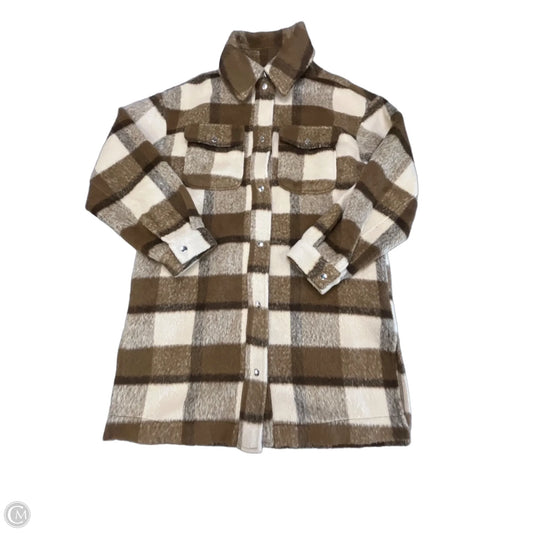 Jacket Other By Audrey Parks In Plaid Pattern, Size: M