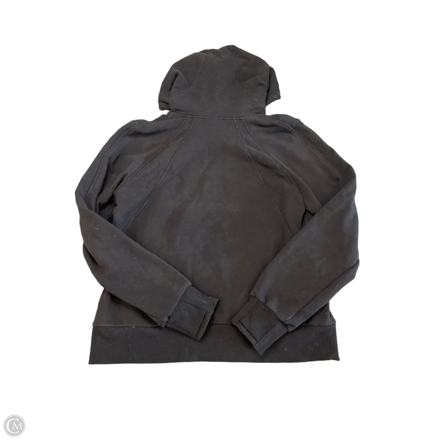 Athletic Sweatshirt Hoodie By Athleta In Black, Size: M