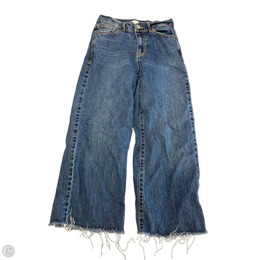Jeans Wide Leg By Habitual In Blue Denim, Size: 2