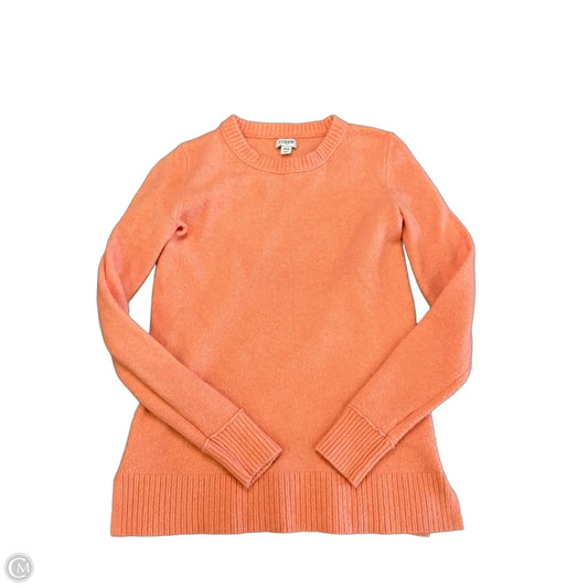 Sweater By J. Crew In Peach, Size: Xxs