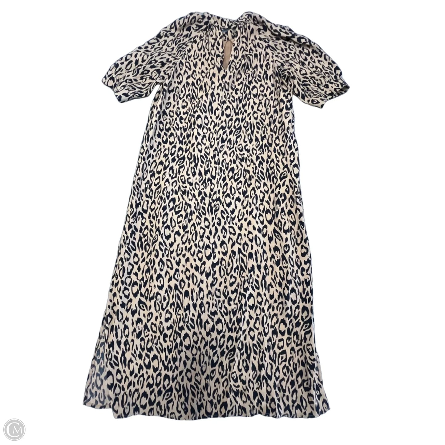 Dress Casual Midi By Anthropologie In Animal Print, Size: Xs