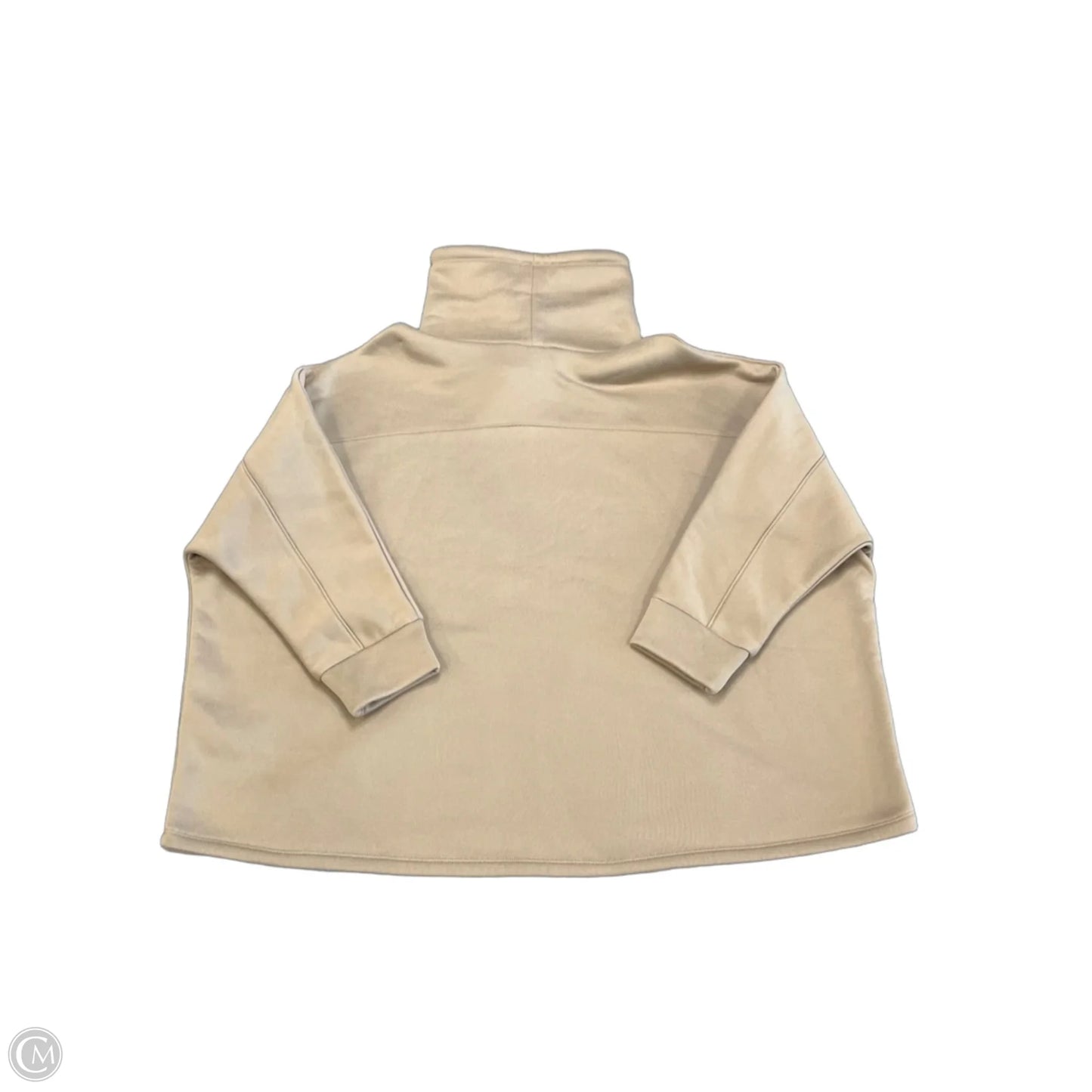 Sweatshirt Collar By Ssys In Brown, Size: S