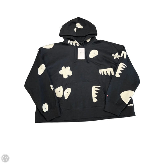 Sweatshirt Luxury Designer By Jordan In Black, Size: Xl