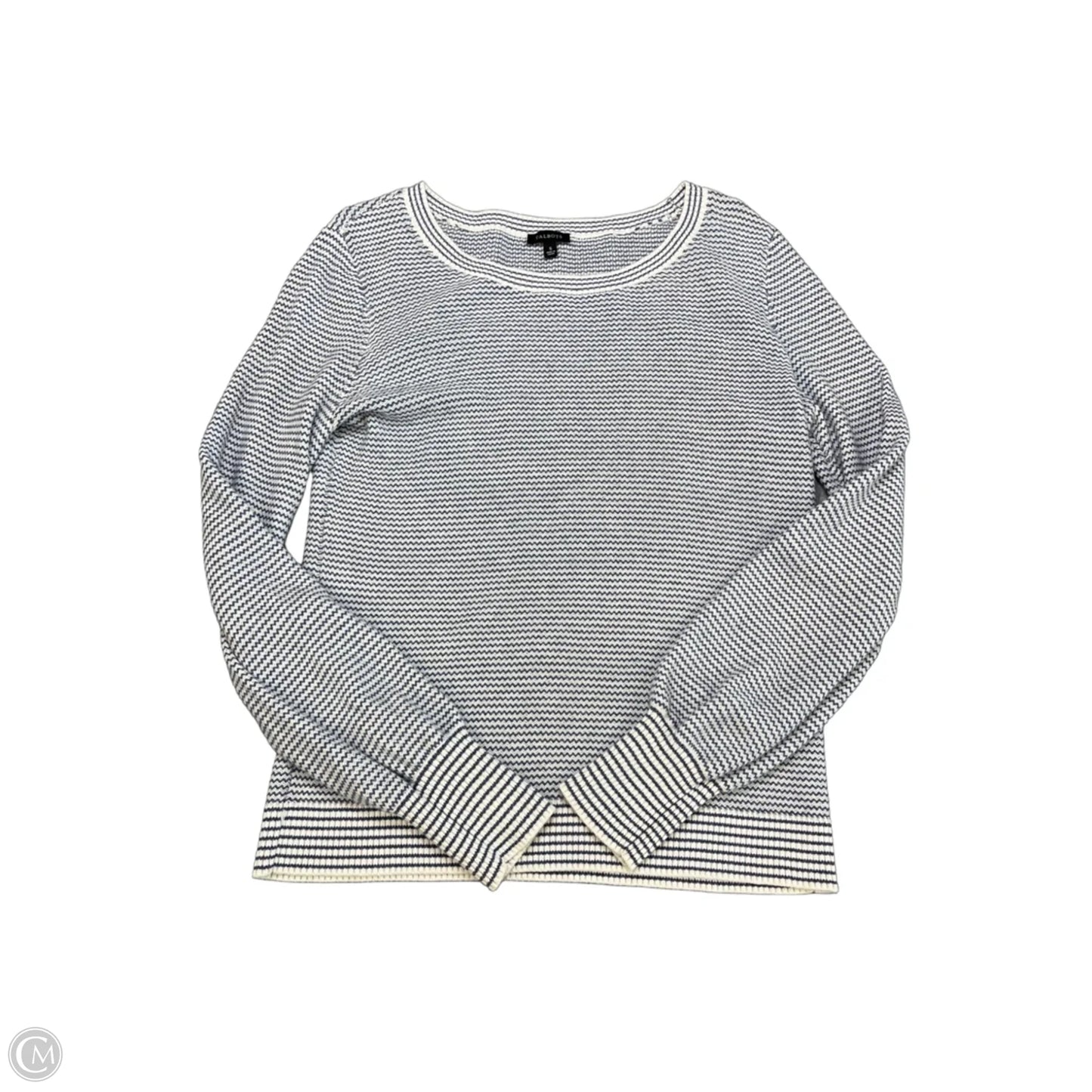 Sweater By Talbots In Blue, Size: S