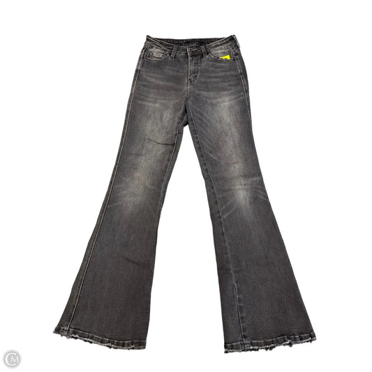Jeans Flared By Flying Monkey In Black Denim, Size: 2