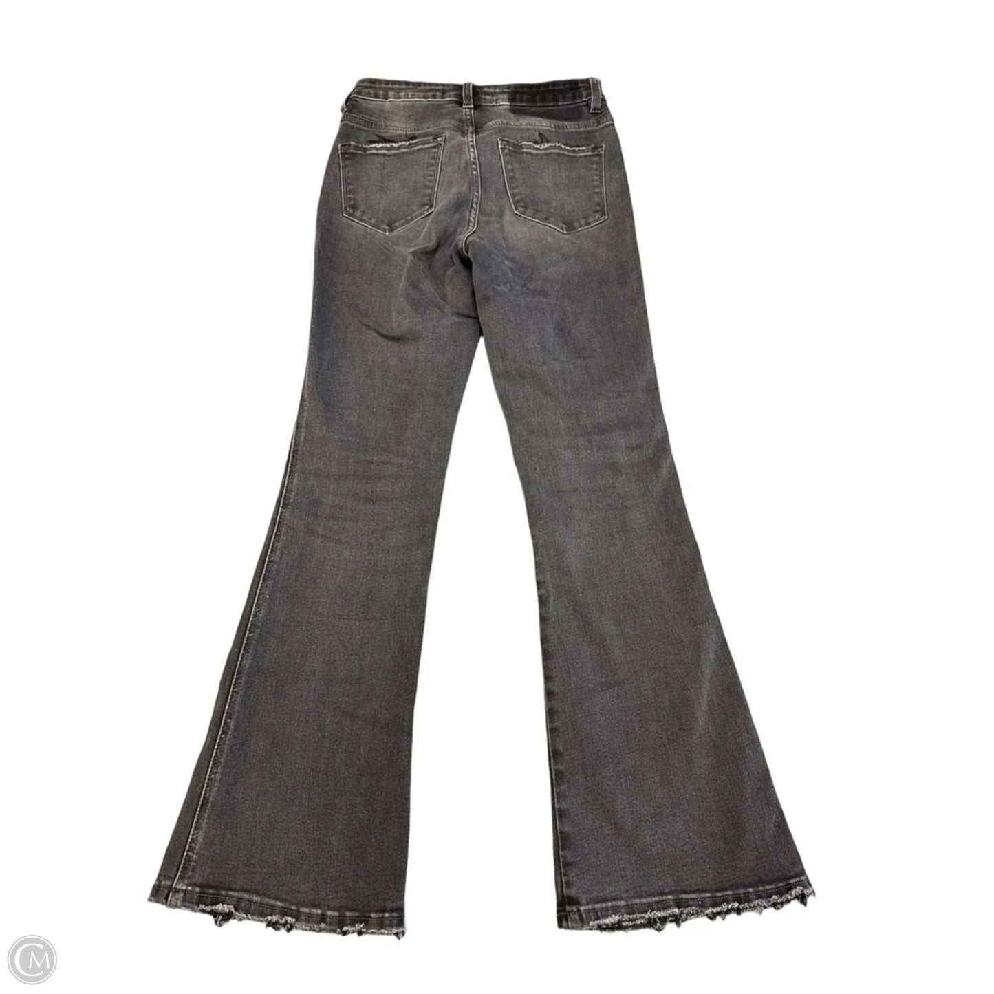 Jeans Flared By Flying Monkey In Black Denim, Size: 2