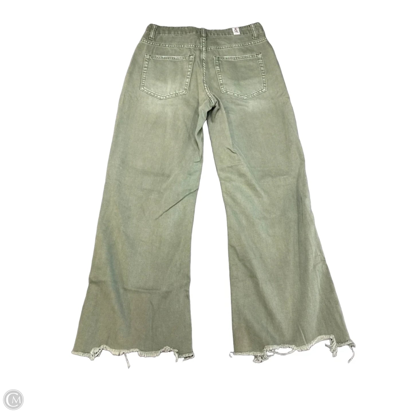 Jeans Straight By Altard State In Green Denim, Size: 2