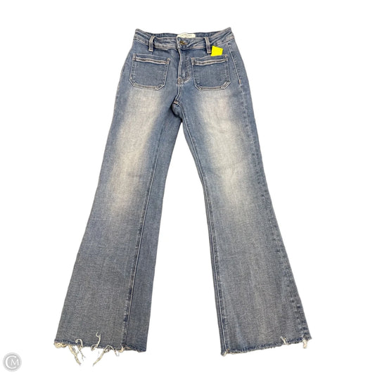Jeans Straight By Vervet In Blue Denim, Size: 0