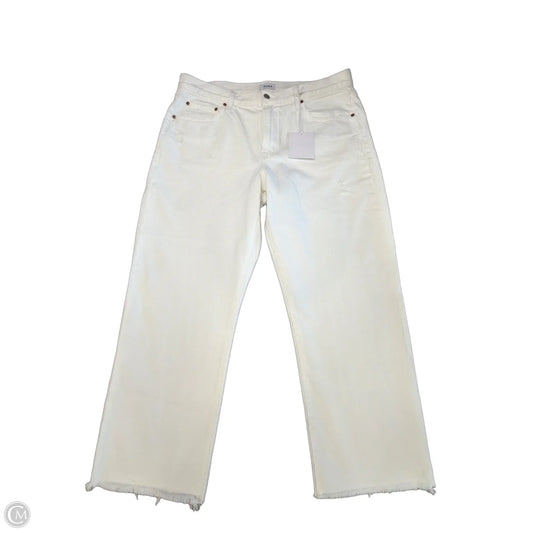 Jeans Cropped By Pistola In White, Size: 16