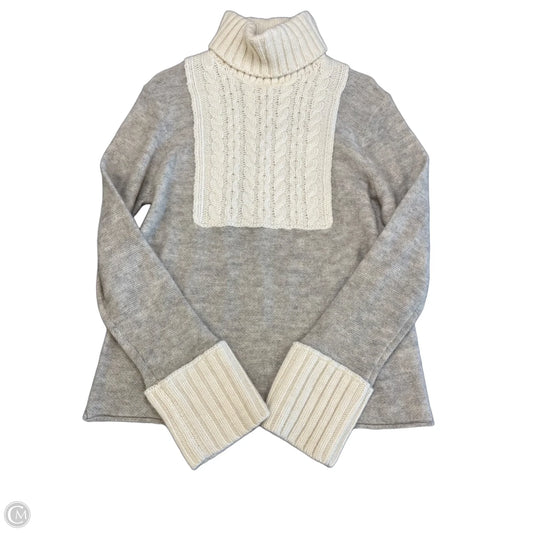 Sweater Designer By Tory Burch In Cream, Size: Xl