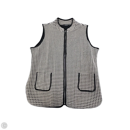 Vest Other By Creation In Black & Tan, Size: Xxl