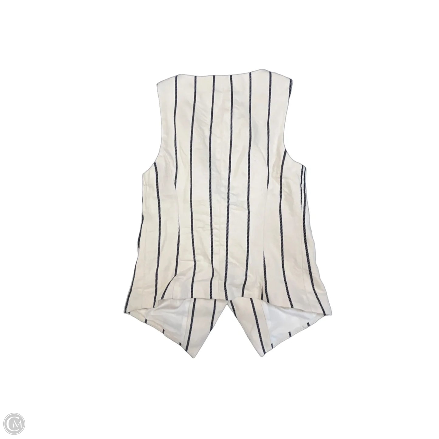 Vest Other By Express In Striped Pattern, Size: Xs